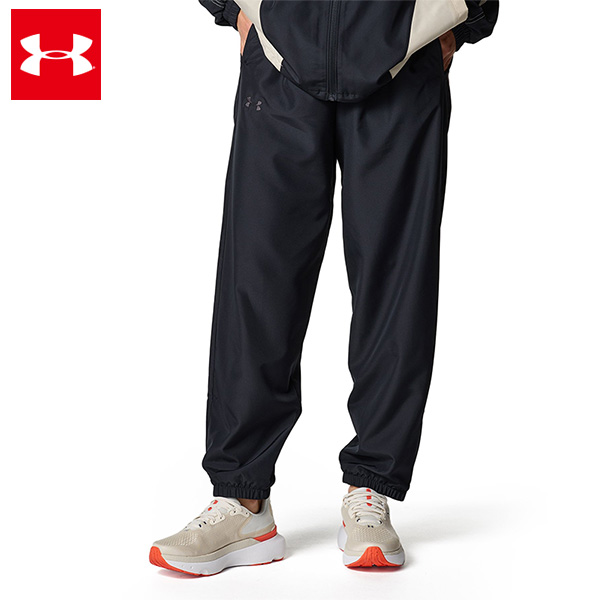 アンダーアーマー UAメッシュ ライナー ウーブン パンツ ウィメンズ 25SS ブラック(6001386) 