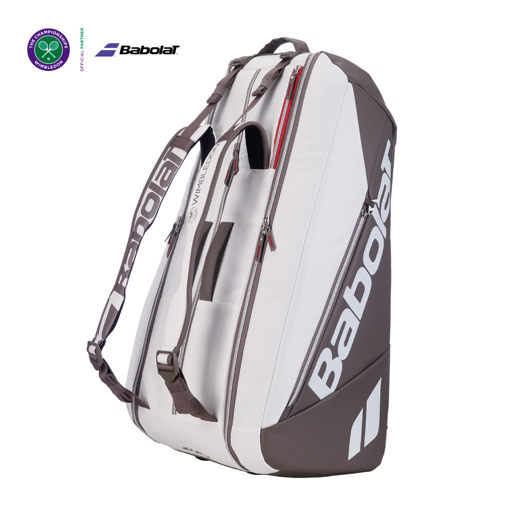 【予約:5月下旬発売予定】BABOLAT　ラケットホルダー9 ピュア ウィンブルドン　751240　RACKET HOLDER9 PURE WIMBLEDON　ラケットバッグ　バボラ　数量限定　ラケバ