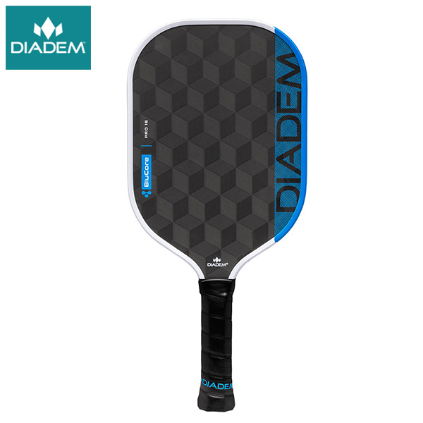 DIADEM ピックルボールパドル EDGE BLUCORE PRO16 25FW ブルー×ホワイト TPA022