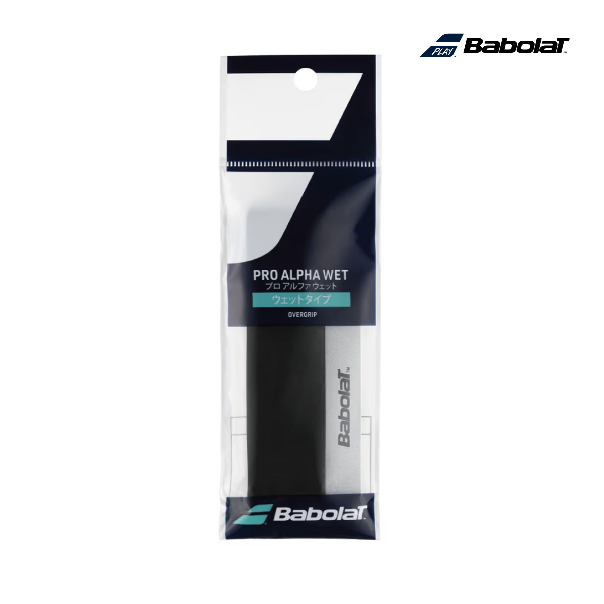 Babolat　Pro Alpha Wet X1　ブラック　651023-bk　オーバーグリップ