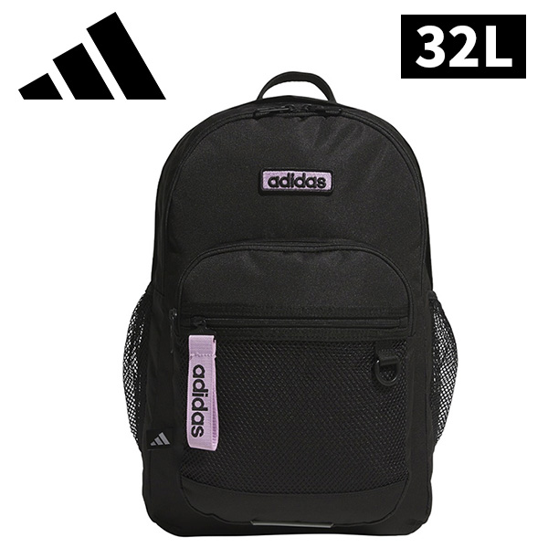 アディダス イトゥ スクール バックパック リニアロゴ 32L ウィメンズ 26SS ブラック KE7431