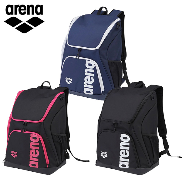 アリーナ バックパック｜約35L ユニセックス 26SS ブラック ネイビー (AS5SBP11U)