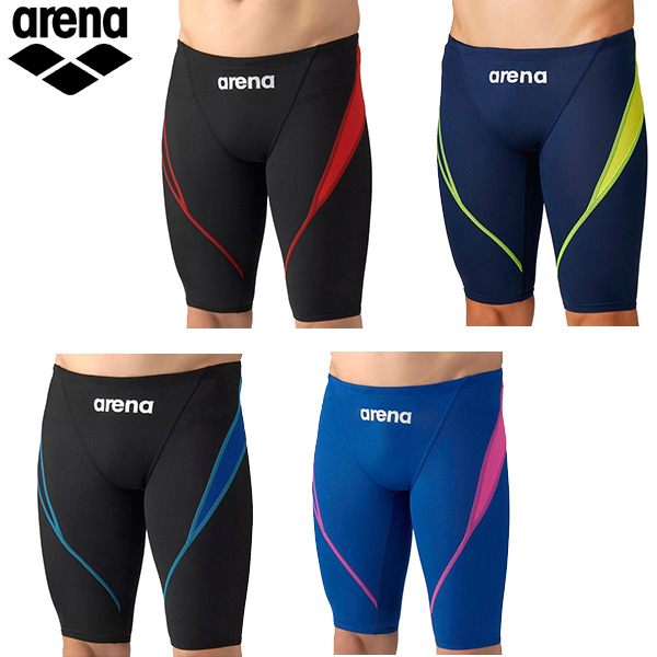 アリーナ アクアアドバンスドハーフスパッツ メンズ 26SS ブラック ネイビー AS6SRC27M