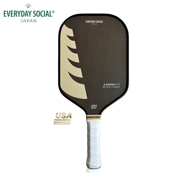 EVERYDAY SOCIAL ピックルボールパドル ASAMA 110 Black&Gold