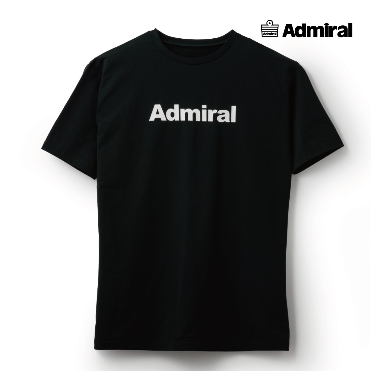アドミラルadmiral♡【新品タグ付き】ミニマルビッグロゴTシャツＬ ADMIRAL アドミラル ミニマルビッグロゴTEE ATMA405 010