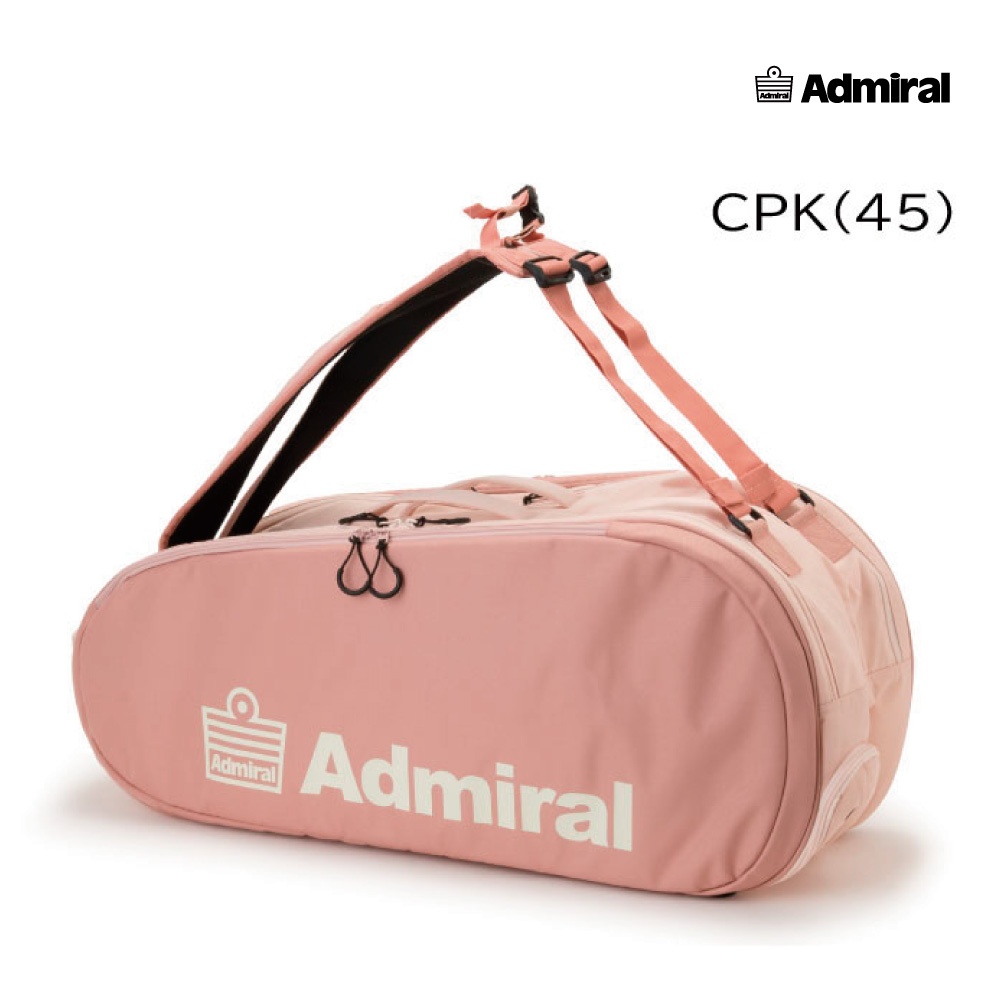 ADMIRAL ラケットバッグ ATMZ608-45　2026FW　コーラルピンク