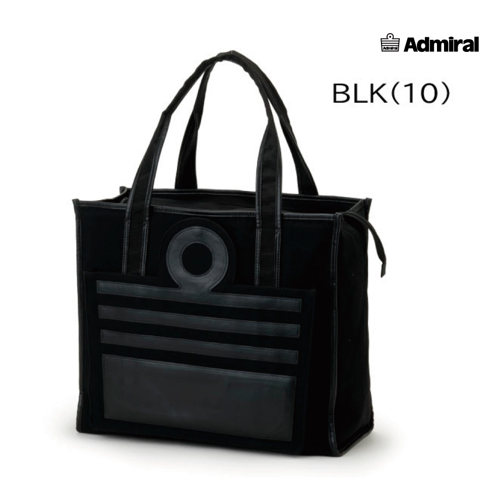 ADMIRAL トートバッグ ATMZ609-10　2026FW　ブラック