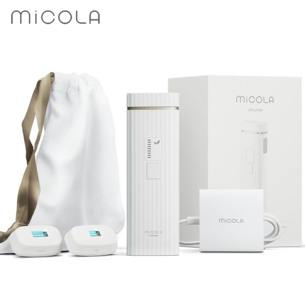 アイリスオーヤマ MiCOLA 光美容器 ハイパワー 男女兼用 ホワイト LB-M101-W