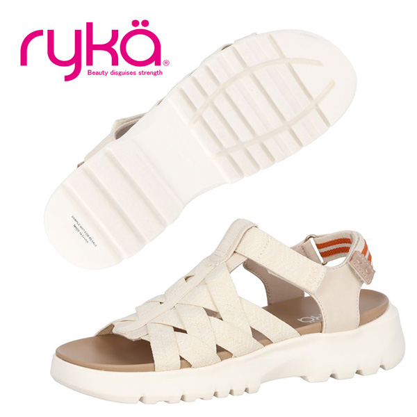 ライカ BLISSFUL スポーツサンダル レディース 25SS アイボリー J3114S-1100