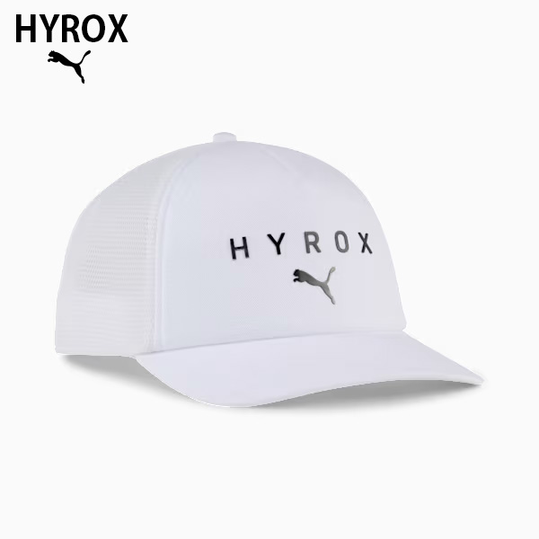 PUMA x HYROX トラッカーキャップ ユニセックス 26FW ホワイト 026356_03