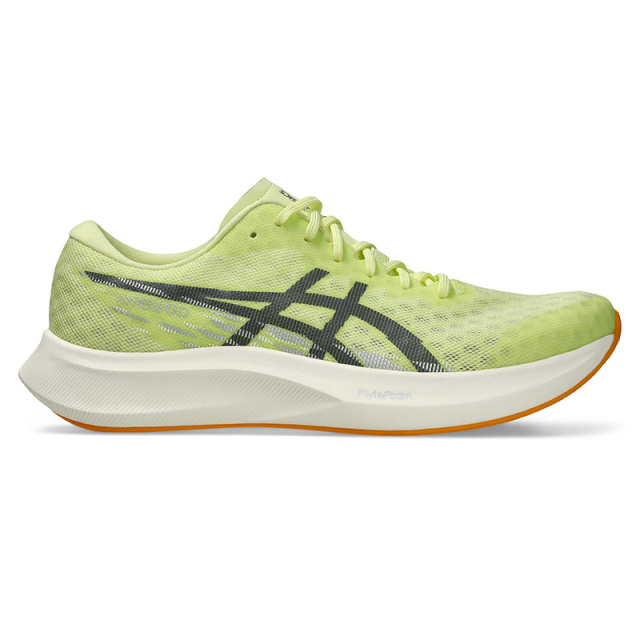 アシックス HYPER SPEED 4 ランニングシューズ メンズ 25SS イエロー×グレー (1011B874-751)