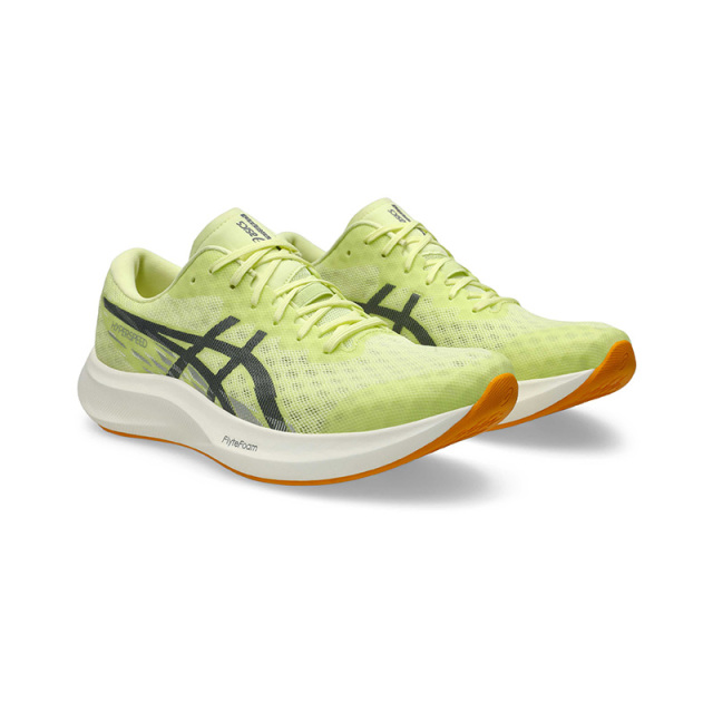 アシックス HYPER SPEED 4 ランニングシューズ メンズ 25SS イエロー×グレー (1011B874-751)