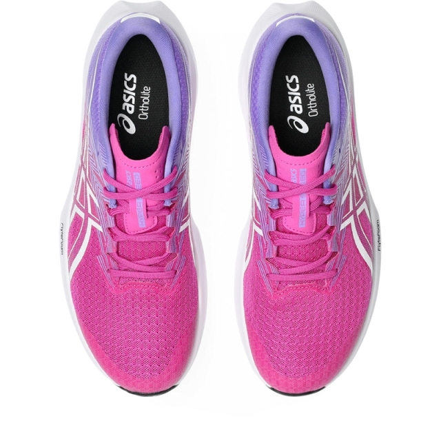 アシックス ランニングシューズ HYPER SPEED 5 レディース 26SS ピンク×ホワイト 1012B863-700