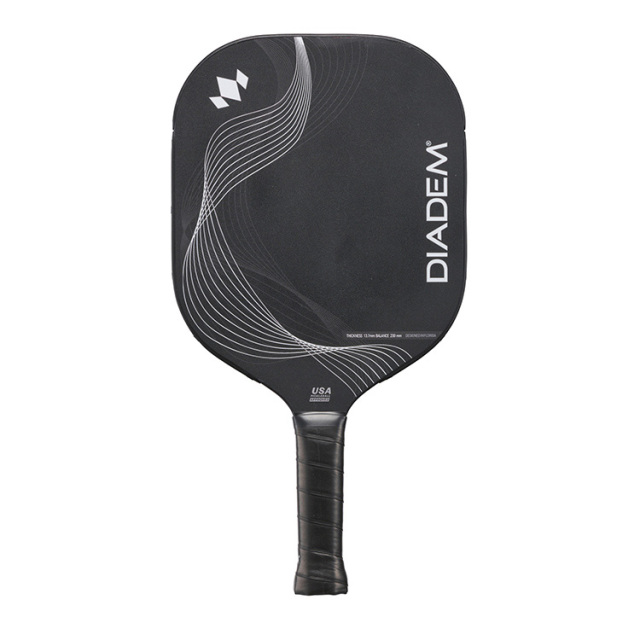 【新作新品】両手★ビッグフラッターファンベール★黒～白グラデ JOOLA TYSON MCGUFFIN MAGNUS PRO IV 16MM ピックルボールパドル