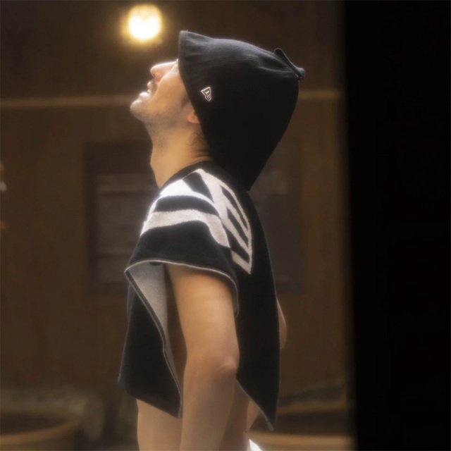 ニューエラ サウナハット Sauna Hat フェルト ブラック ユニセックス 25FW 13330610 ブラック