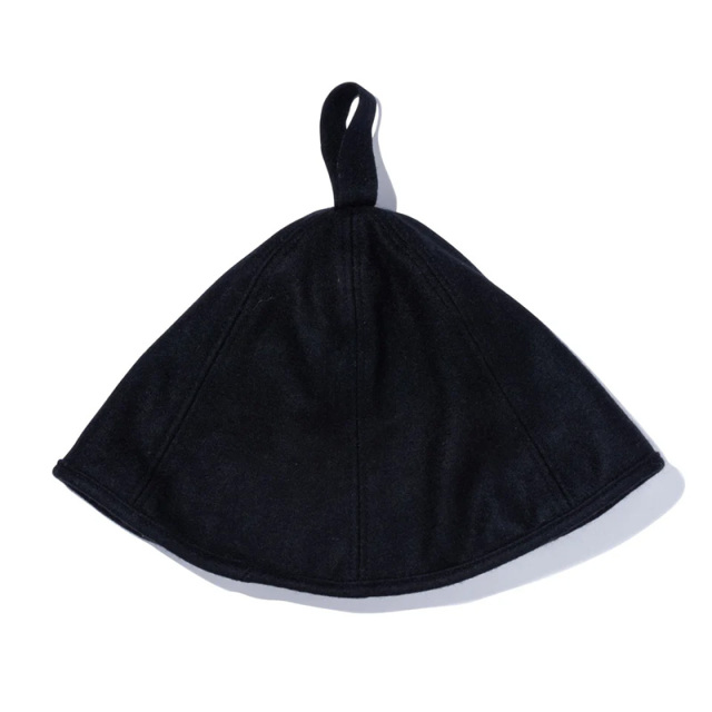ニューエラ サウナハット Sauna Hat フェルト ブラック ユニセックス 25FW 13330610 ブラック