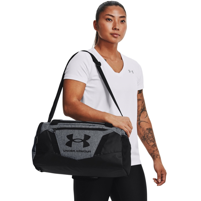 アンダーアーマー UAアンディナイアブル5.0 ダッフルバッグ XSサイズ ユニセッス 25SS グレー 23L (1369221) 