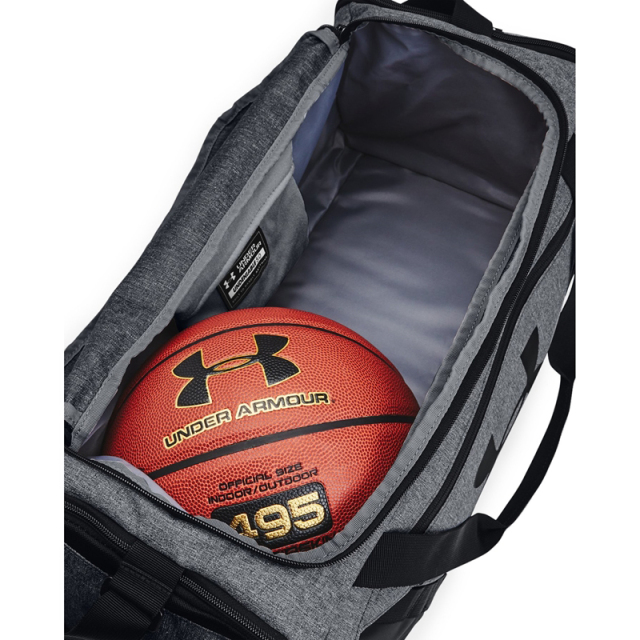 アンダーアーマー UAアンディナイアブル5.0 ダッフルバッグ Sサイズ ユニセッス 26SS グレー 43.3L (1369222)
