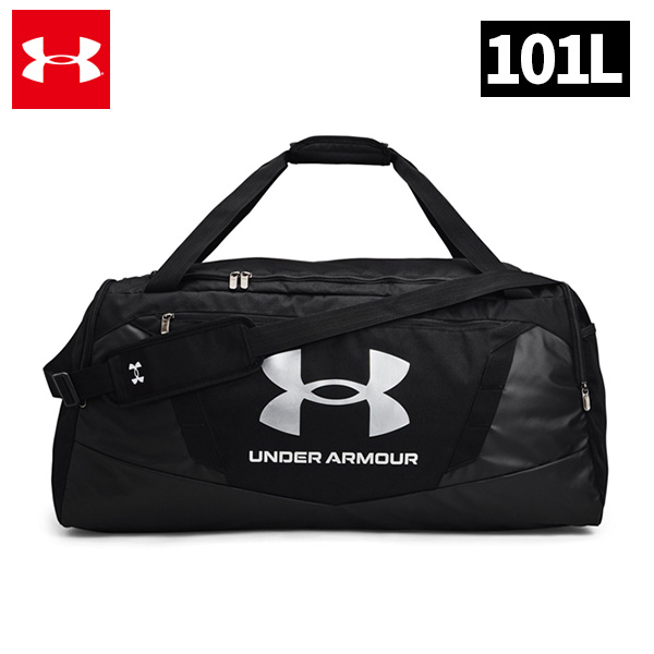 アンダーアーマー UAアンディナイアブル5.0 ダッフルバッグ Lサイズ ユニセッス 26SS ブラック 101L (1369224) 
