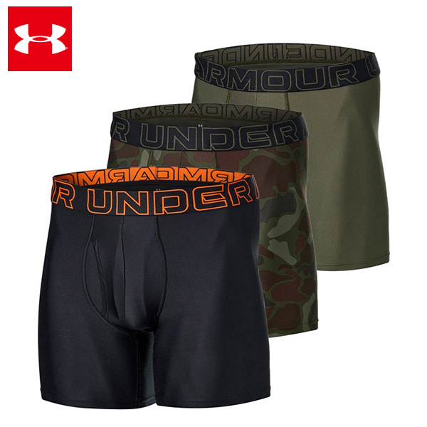 アンダーアーマー UAパフォーマンステック ノベルティ 6インチ アンダーウェア（3枚セット）メンズ 26SS (1387415)