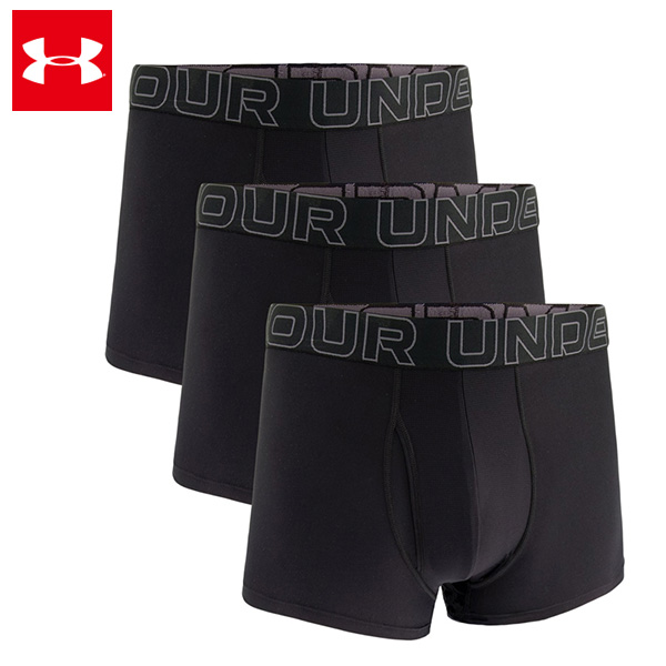 アンダーアーマー UAパフォーマンステック 3インチ アンダーウェア（3枚セット）メンズ 26SS (1387418) 
