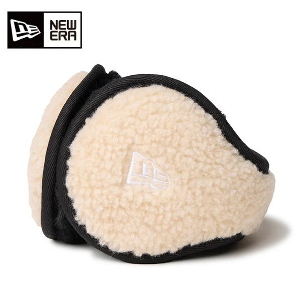 ニューエラ イヤーマフ ボア フリース ユニセックス 25FW ベージュ 14311567