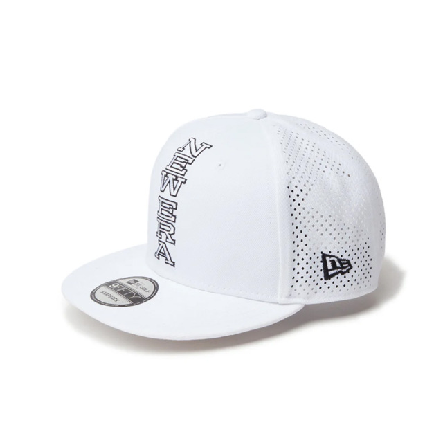 ニューエラ 24FW 14326253 【ゴルフ】9FIFTY Vertical Logo レーザーパフォーテッド ホワイト