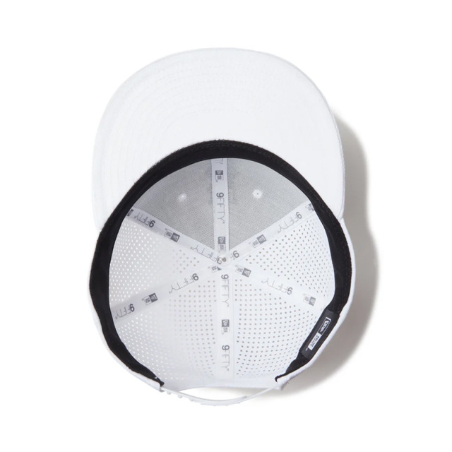 ニューエラ 24FW 14326253 【ゴルフ】9FIFTY Vertical Logo レーザーパフォーテッド ホワイト