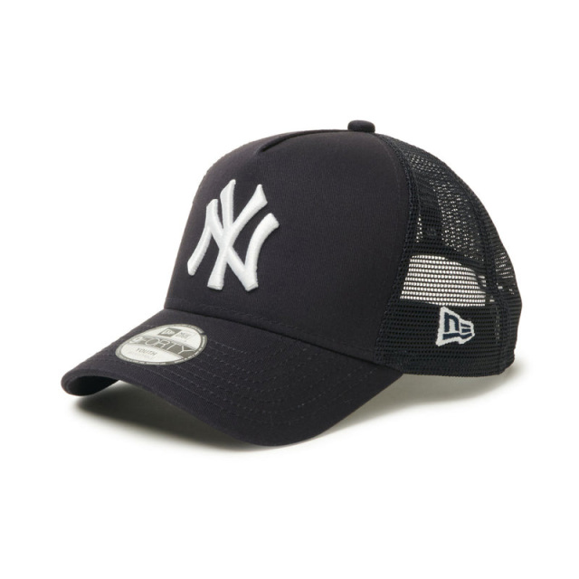 ニューエラ Youth 9FORTY A-Frame トラッカー MLB Trucker Cap ニューヨーク・ヤンキース キッズ 25FW ネイビー 14392017 