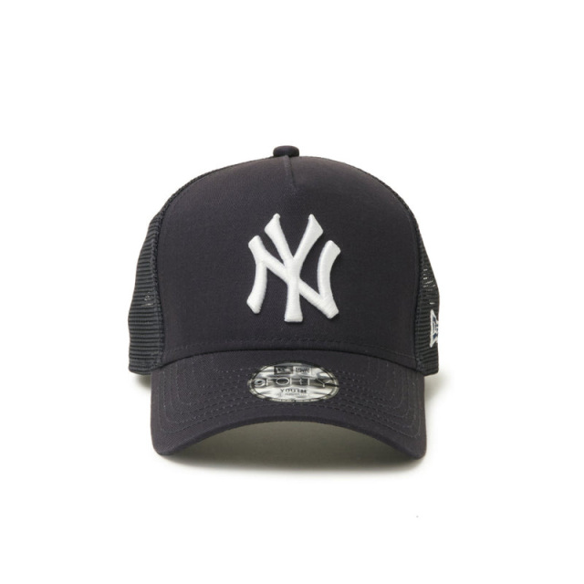 ニューエラ Youth 9FORTY A-Frame トラッカー MLB Trucker Cap ニューヨーク・ヤンキース キッズ 25FW ネイビー 14392017 
