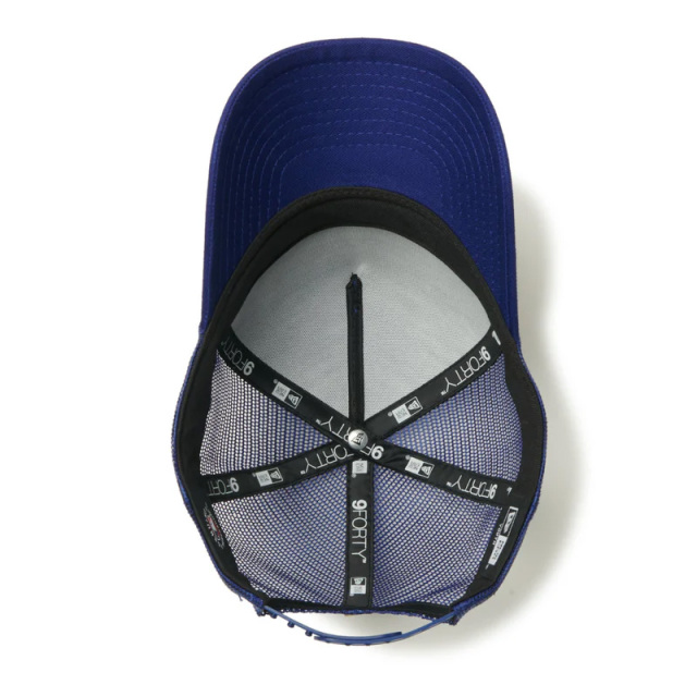 ニューエラYouth 9FORTY A-Frame トラッカー MLB Trucker Cap ロサンゼルス・ドジャース キッズ 25FW ダークロイヤル 14392032