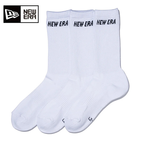 ニューエラ ソックス クルー 3ペア ユニセックス