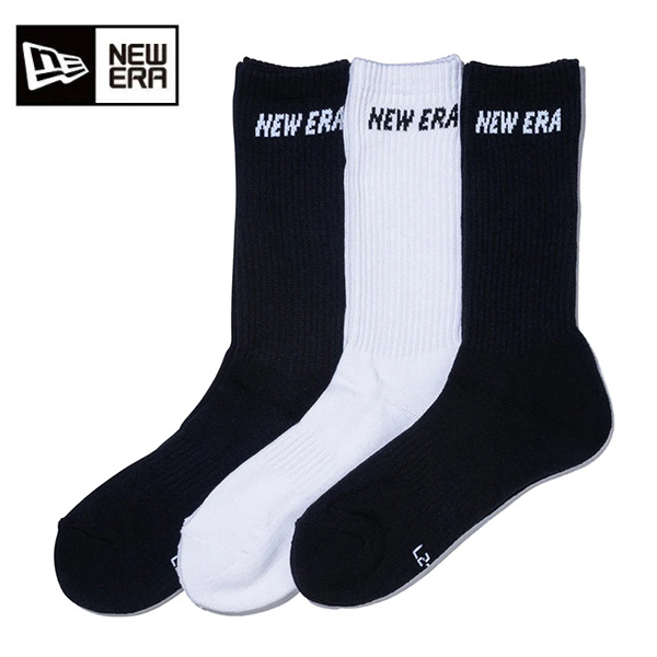 ニューエラ ソックス クルー 3ペア ユニセックス