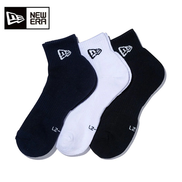 ニューエラ ソックス アンクル 3ペア ユニセックス 