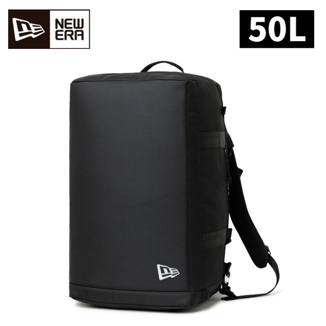 ニューエラ クラブ ダッフルバッグ 50L 2Way ユニセックス 26FW ブラック 14521344 リュック 鞄 NEW ERA CLUB DUFFLE BAG 黒