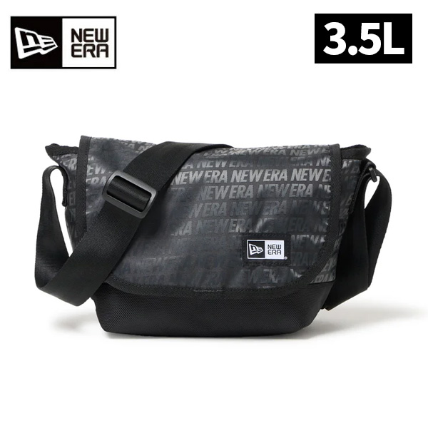 ニューエラ ショルダーバッグ ミニ 3.5L ジャカードロゴ ユニセックス 25FW ブラック