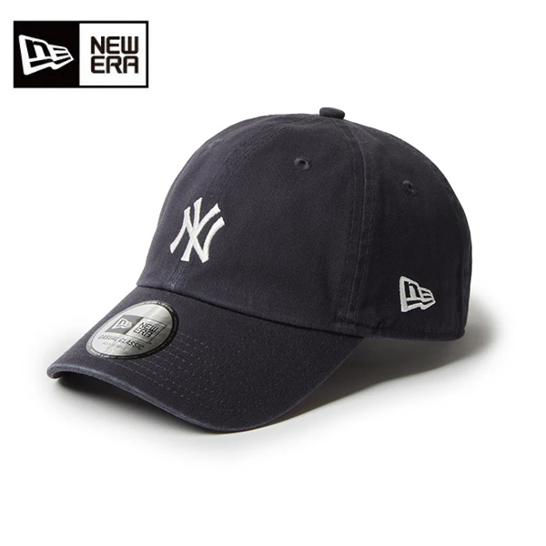ニューエラ キャップ カジュアルクラシック MLB Under Visor Log ニューヨーク・ヤンキース  ネイビー 14667724