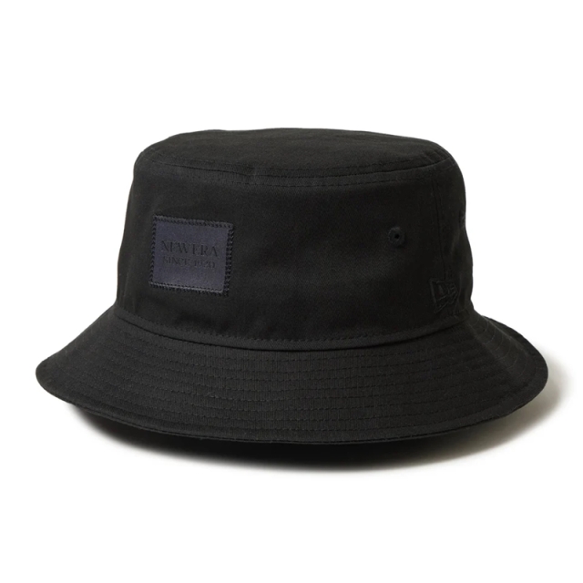 ニューエラ バケット01 Black Woven Patch ユニセックス