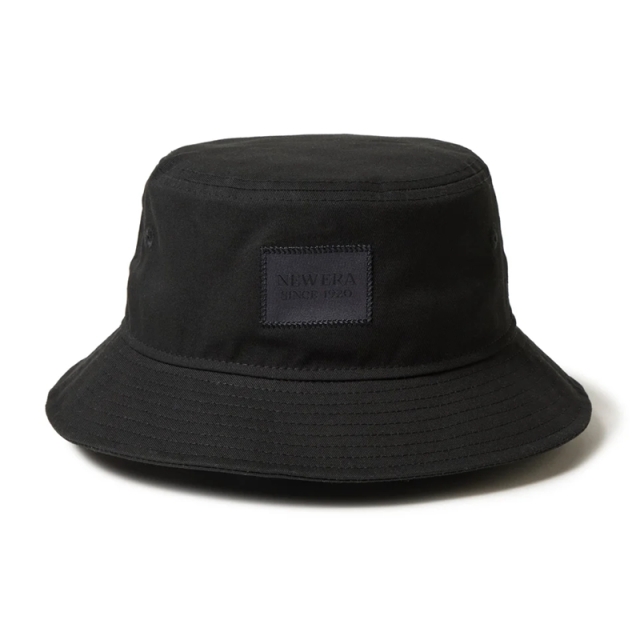 ニューエラ バケット01 Black Woven Patch ユニセックス