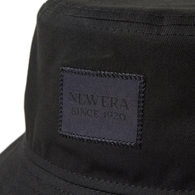 ニューエラ バケット01 Black Woven Patch ユニセックス