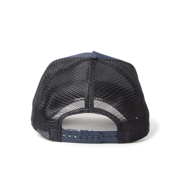 ニューエラ 9FORTY A-Frame トラッカー Denim ウーブンパッチ インディゴデニム 25FW 