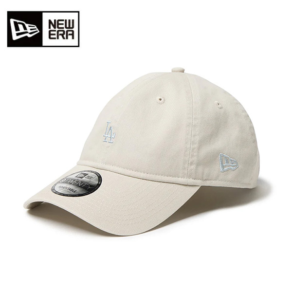 ニューエラ 9TWENTY MLB Mini Logo ロサンゼルス・ドジャース ストーン ユニセックス キャップ 25FW