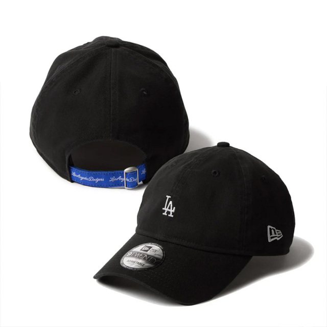  ニューエラ 9TWENTY MLB Mini Logo ロサンゼルス・ドジャース ブラック ユニセックス キャップ 25FW ブラック 