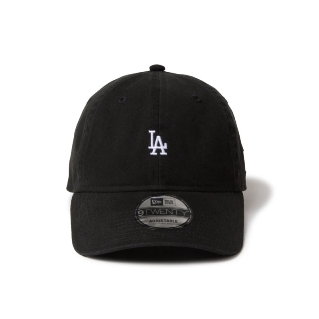 ニューエラ キャップ 9TWENTY MLB バッターマンロゴ メタルバックル ロサンゼルス・ドジャース ブラック  ブラック 14668024