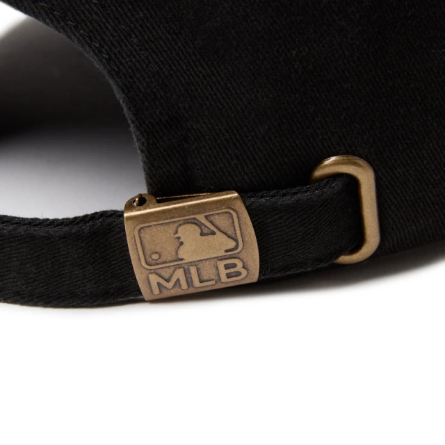 ニューエラ キャップ 9TWENTY MLB バッターマンロゴ メタルバックル ロサンゼルス・ドジャース ブラック  ブラック 14668024