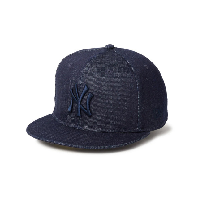  ニューエラ 59FIFTY Denim ニューヨーク・ヤンキース インディゴデニム 25FW ネイビー 14668180 帽子 