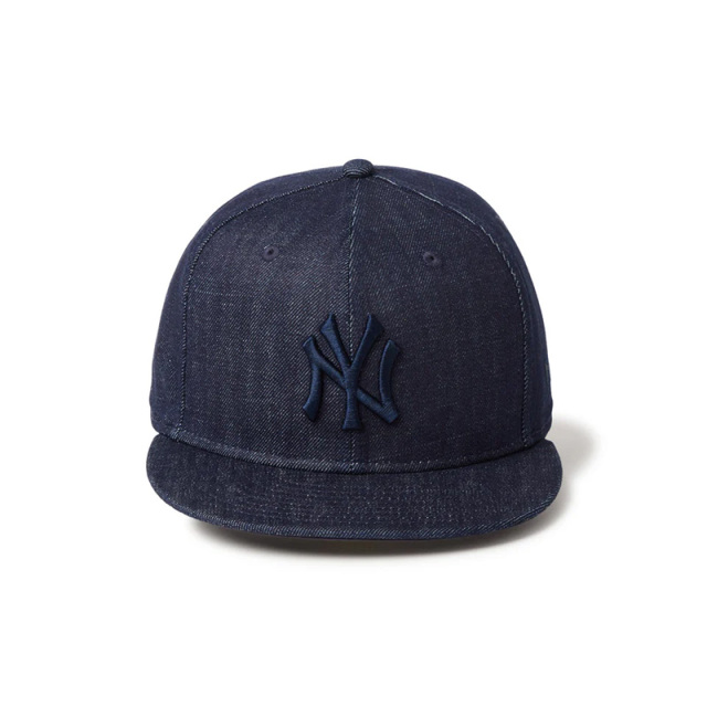  ニューエラ 59FIFTY Denim ニューヨーク・ヤンキース インディゴデニム 25FW ネイビー 14668180 帽子 