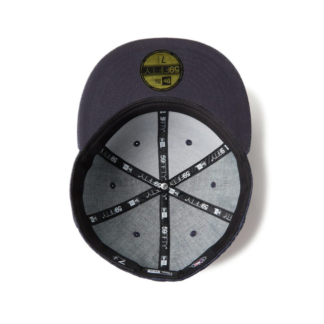  ニューエラ 59FIFTY Denim ニューヨーク・ヤンキース インディゴデニム 25FW ネイビー 14668180 帽子 