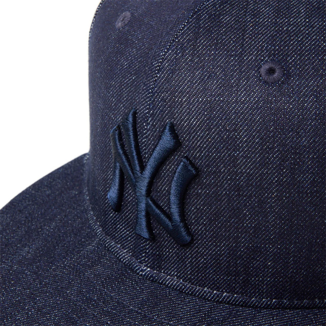  ニューエラ 59FIFTY Denim ニューヨーク・ヤンキース インディゴデニム 25FW ネイビー 14668180 帽子 