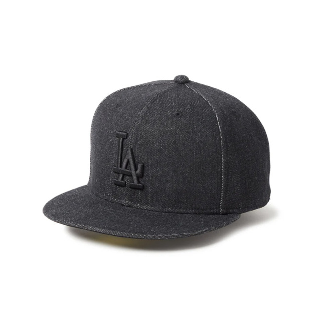  ニューエラ 559FIFTY Denim ロサンゼルス・ドジャース ブラックデニム 25FW ブラック 14668181 
